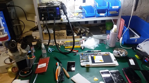 Reparaciones en nuestras instalaciones